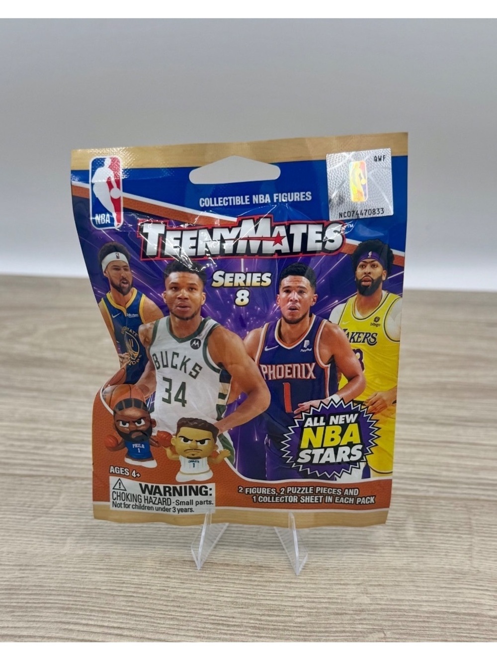 NBA TeenyMates Series 8 Sealed Blind Bag 2 Figures